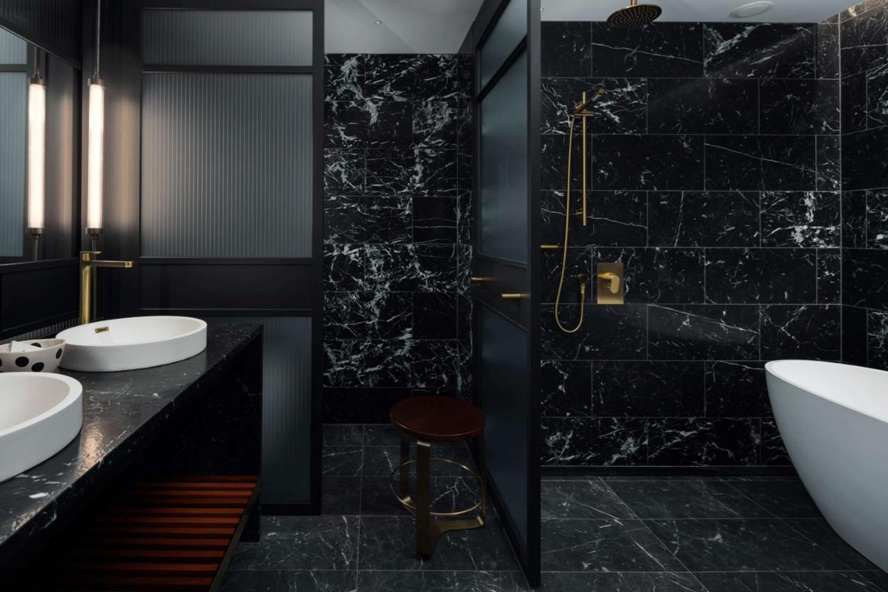 Qt Perth Hotel Exterior photo 3D rendering of a bathroom