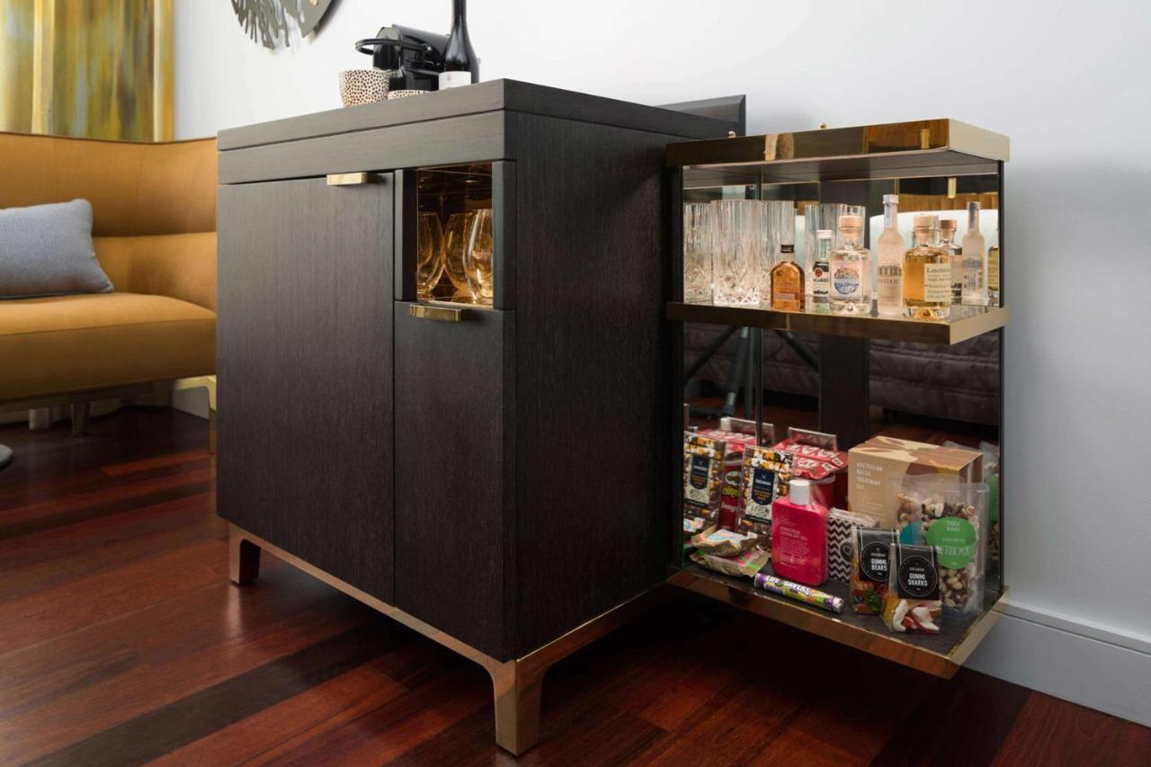 Qt Perth Hotel Exterior photo A bar cabinet
